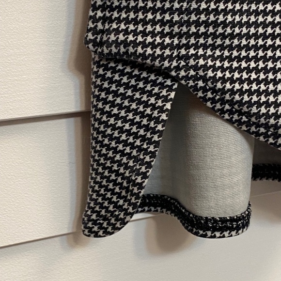 CHICO'S 3/4 sleeve herringbone pattern hi/low hem top size M - Picture 3 of 10